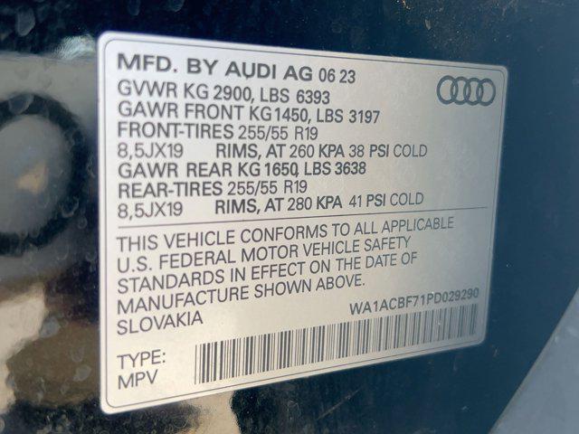 used 2023 Audi Q7 car, priced at $32,789