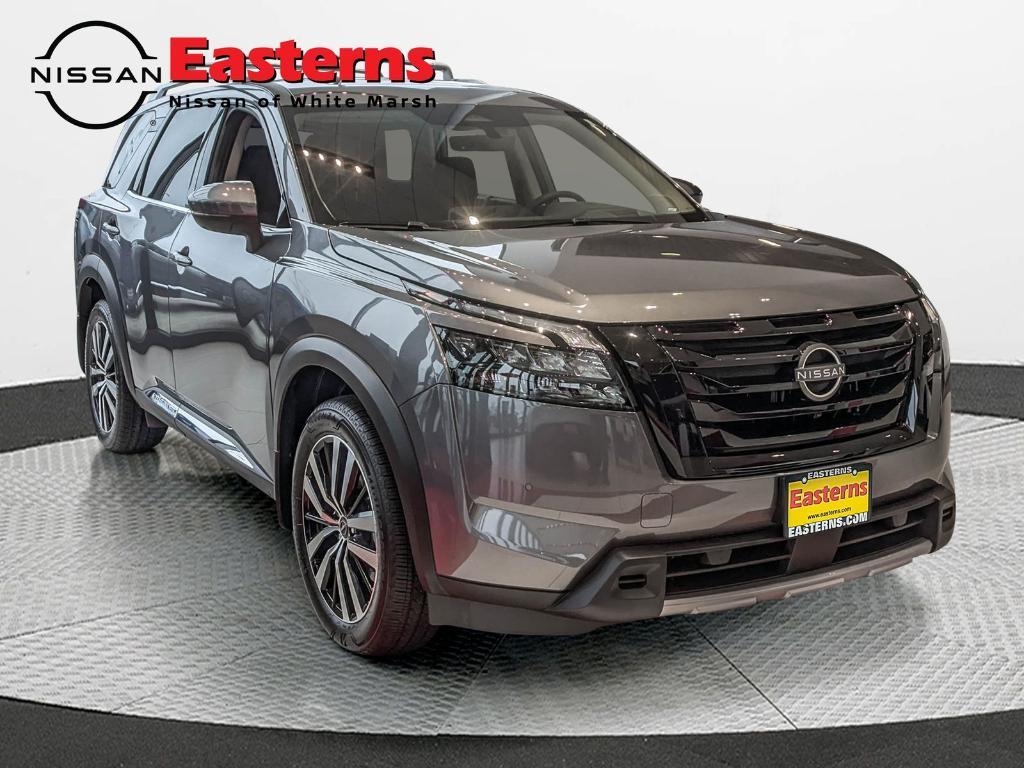 new 2025 Nissan Pathfinder car, priced at $45,596