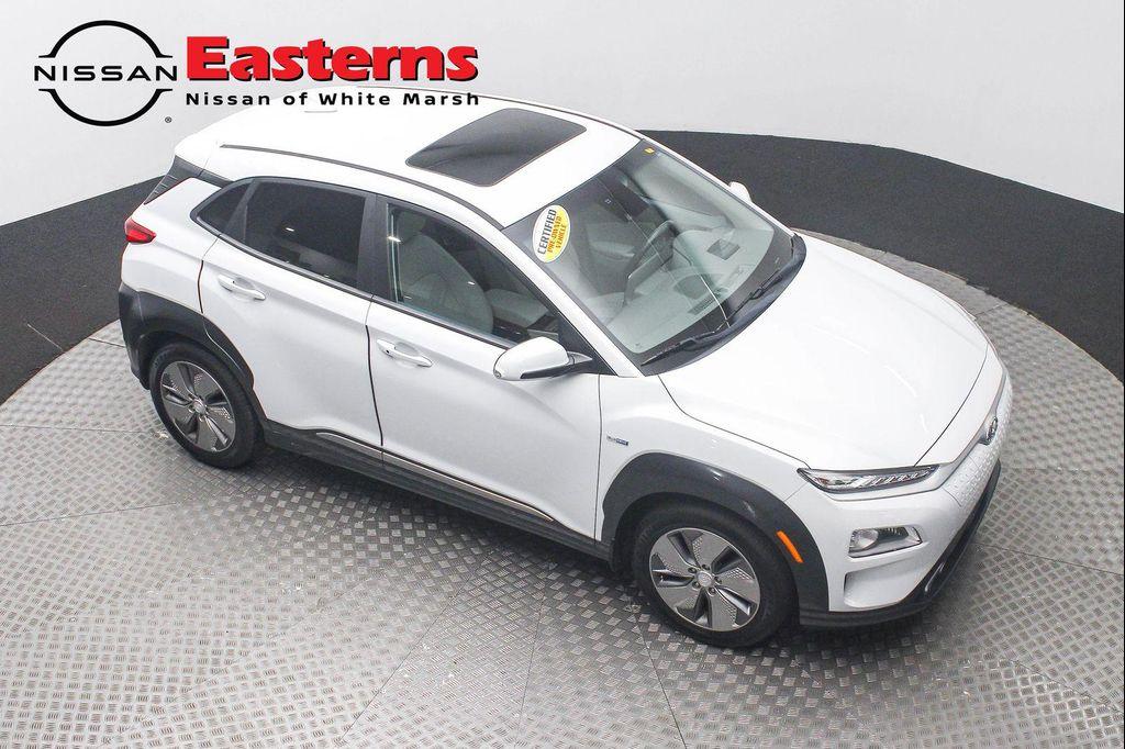 used 2020 Hyundai Kona EV car, priced at $15,950