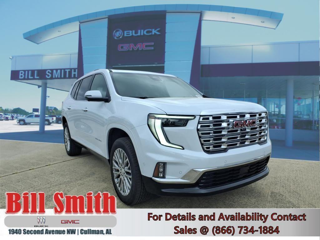 new 2026 GMC Acadia car, priced at $62,354