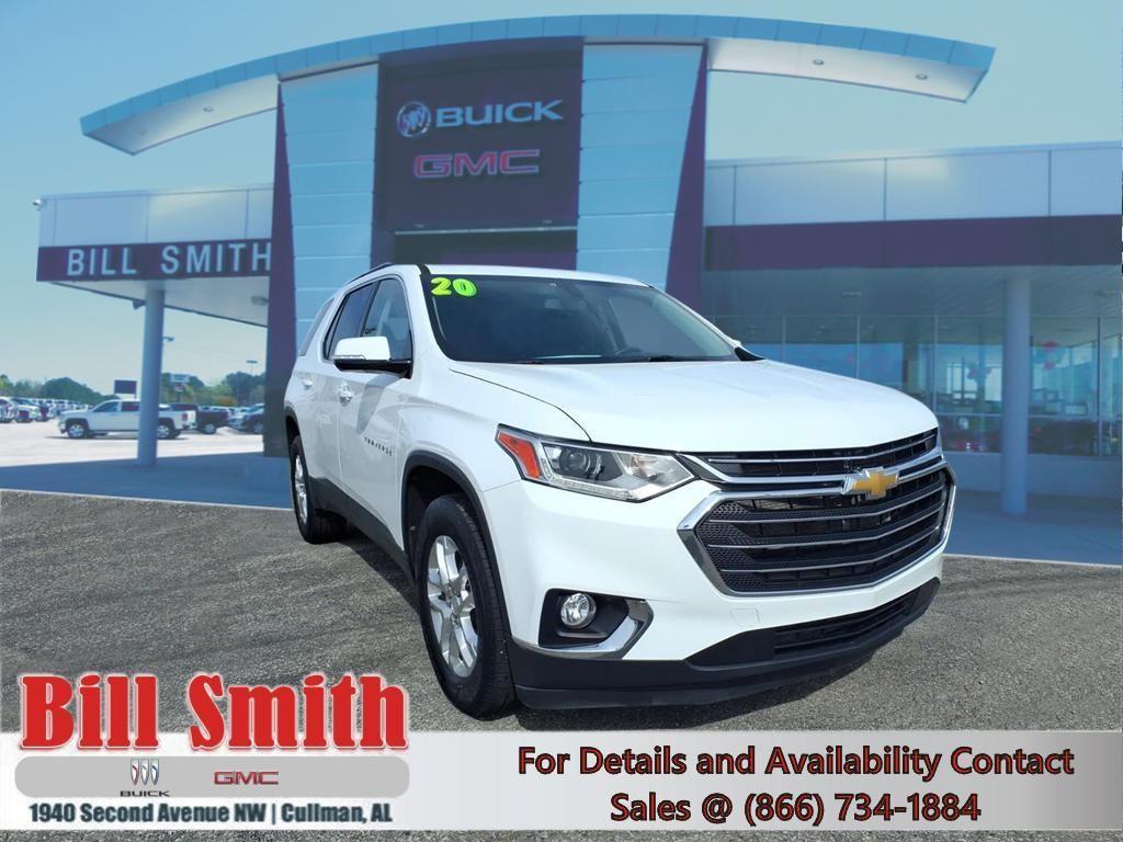used 2020 Chevrolet Traverse car, priced at $17,494