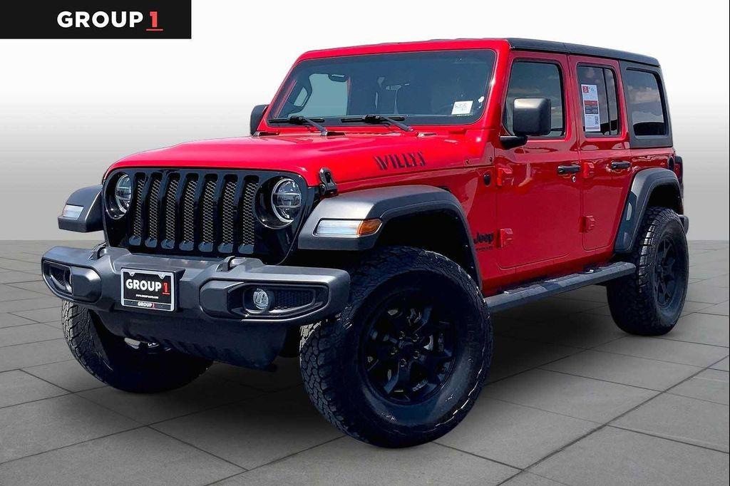 used 2022 Jeep Wrangler car, priced at $27,691