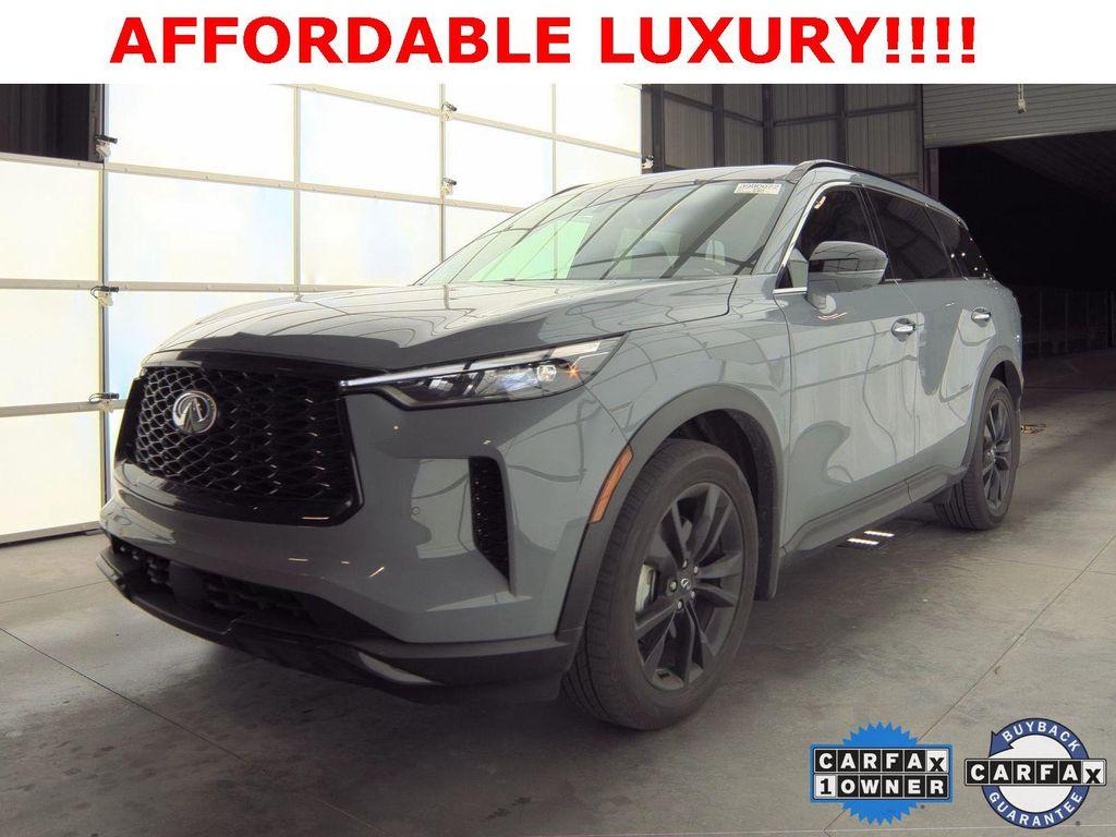 used 2025 INFINITI QX60 car, priced at $47,200