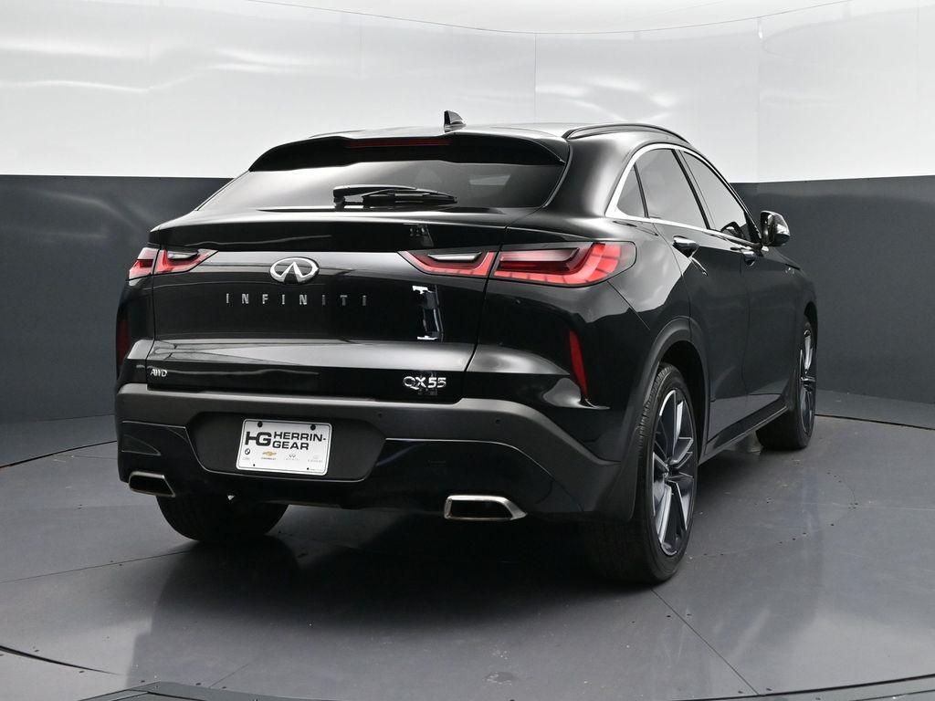used 2023 INFINITI QX55 car, priced at $34,000
