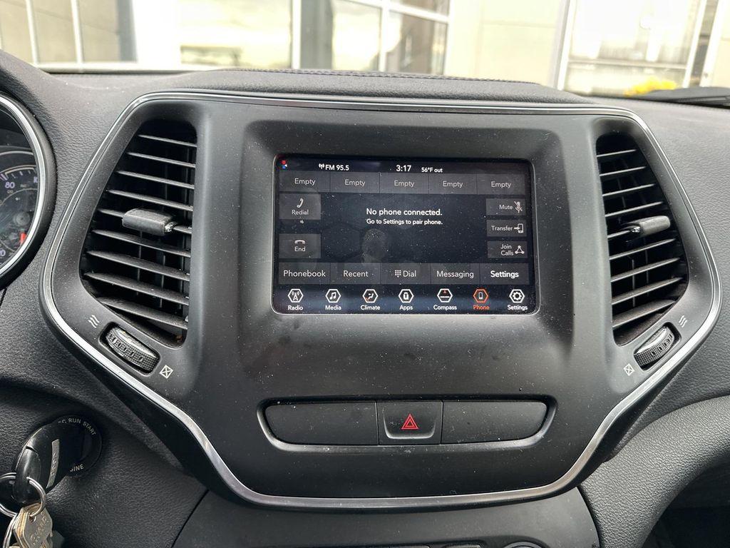 used 2019 Jeep Cherokee car, priced at $17,200