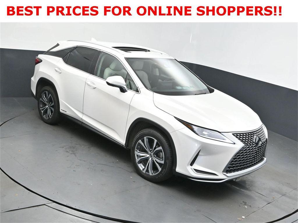 used 2021 Lexus RX 450h car, priced at $29,500