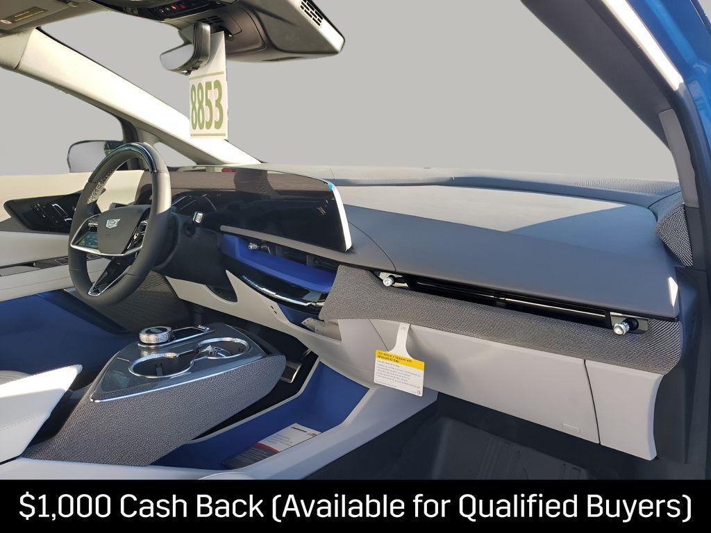 new 2026 Cadillac OPTIQ car, priced at $49,015