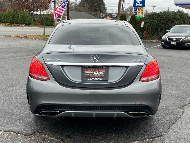 used 2017 Mercedes-Benz AMG C 43 car, priced at $17,995