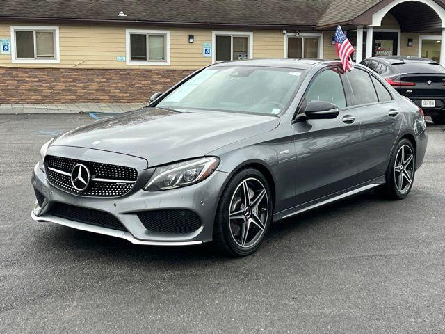 used 2017 Mercedes-Benz AMG C 43 car, priced at $17,995
