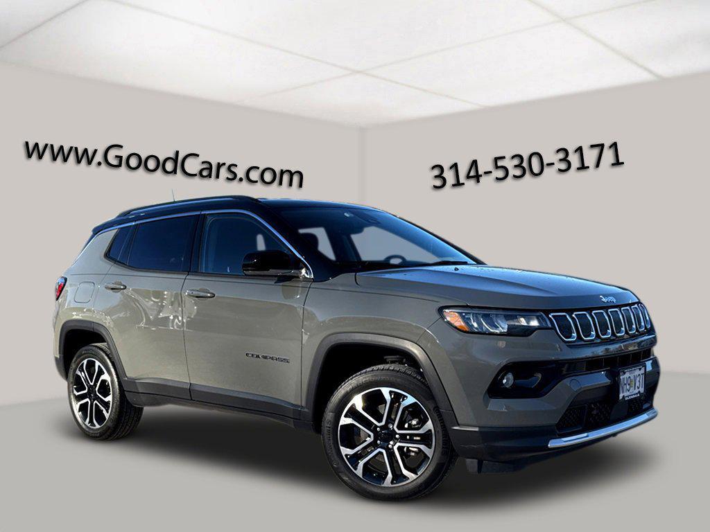 used 2022 Jeep Compass car, priced at $22,993