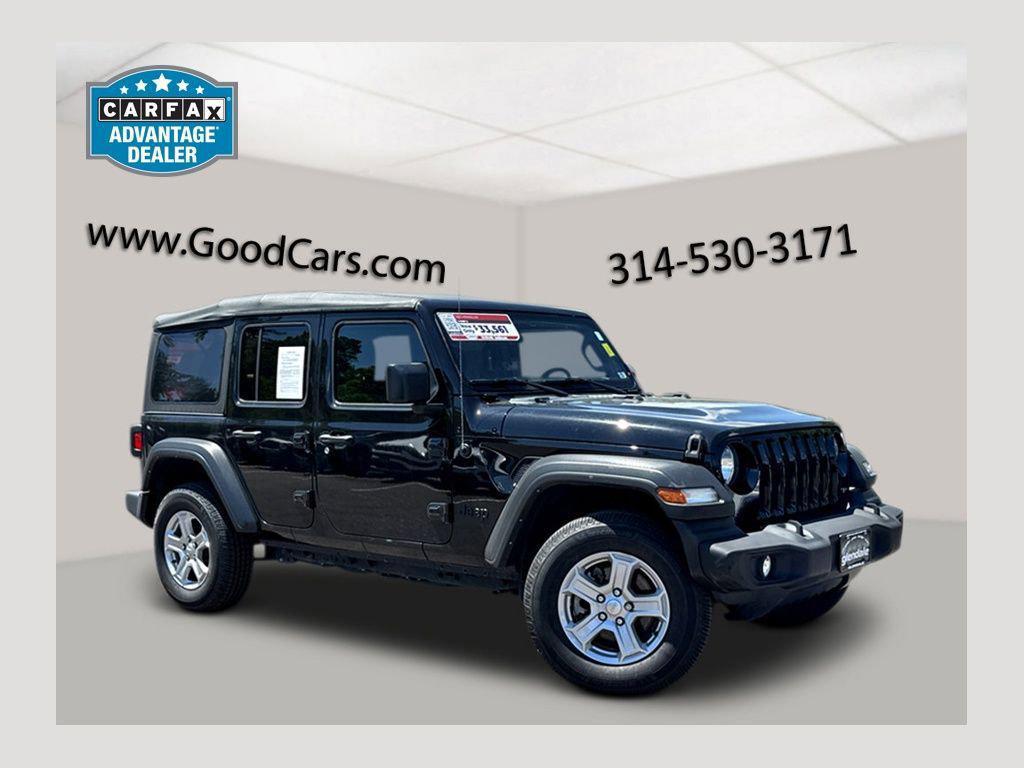 used 2023 Jeep Wrangler car, priced at $31,578