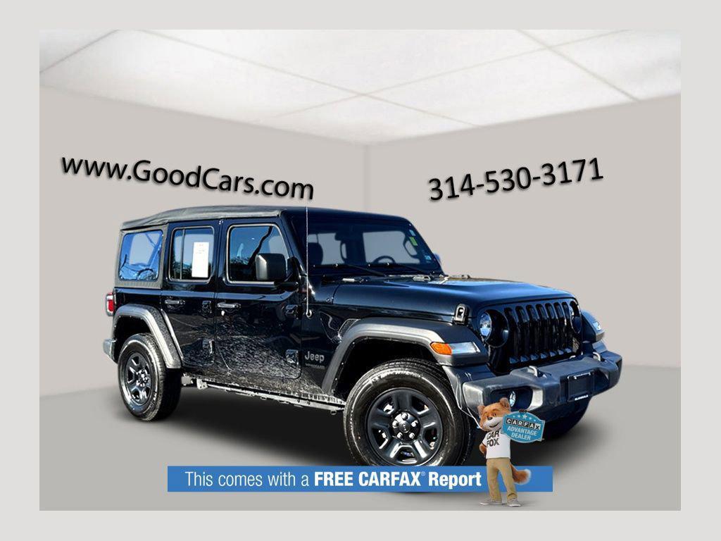 used 2022 Jeep Wrangler Unlimited car, priced at $24,993