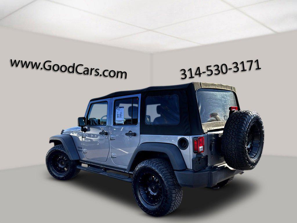 used 2016 Jeep Wrangler Unlimited car, priced at $20,850