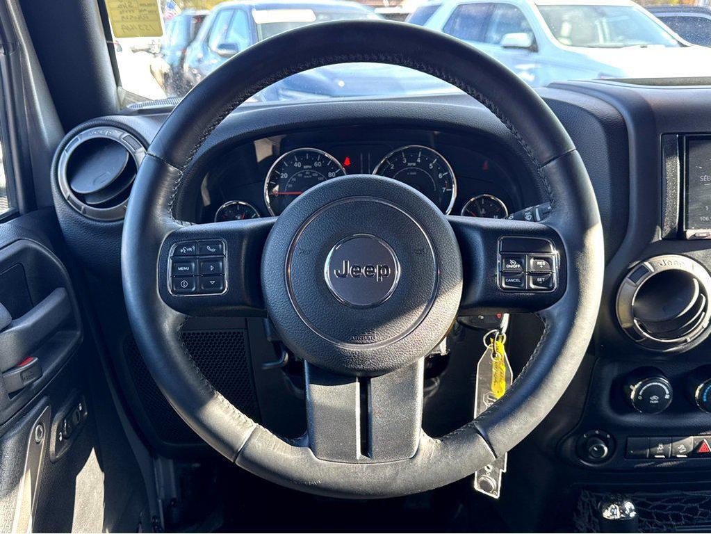 used 2016 Jeep Wrangler Unlimited car, priced at $20,850