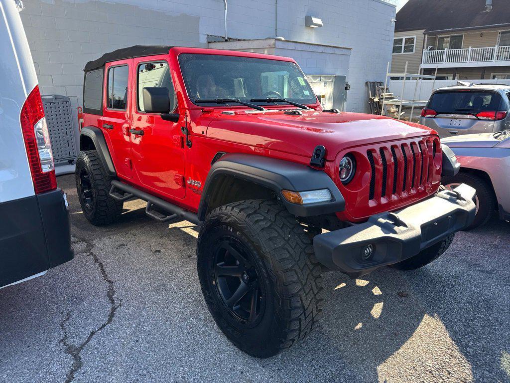 used 2020 Jeep Wrangler Unlimited car, priced at $25,861
