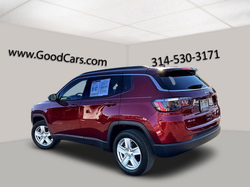 used 2022 Jeep Compass car, priced at $22,045