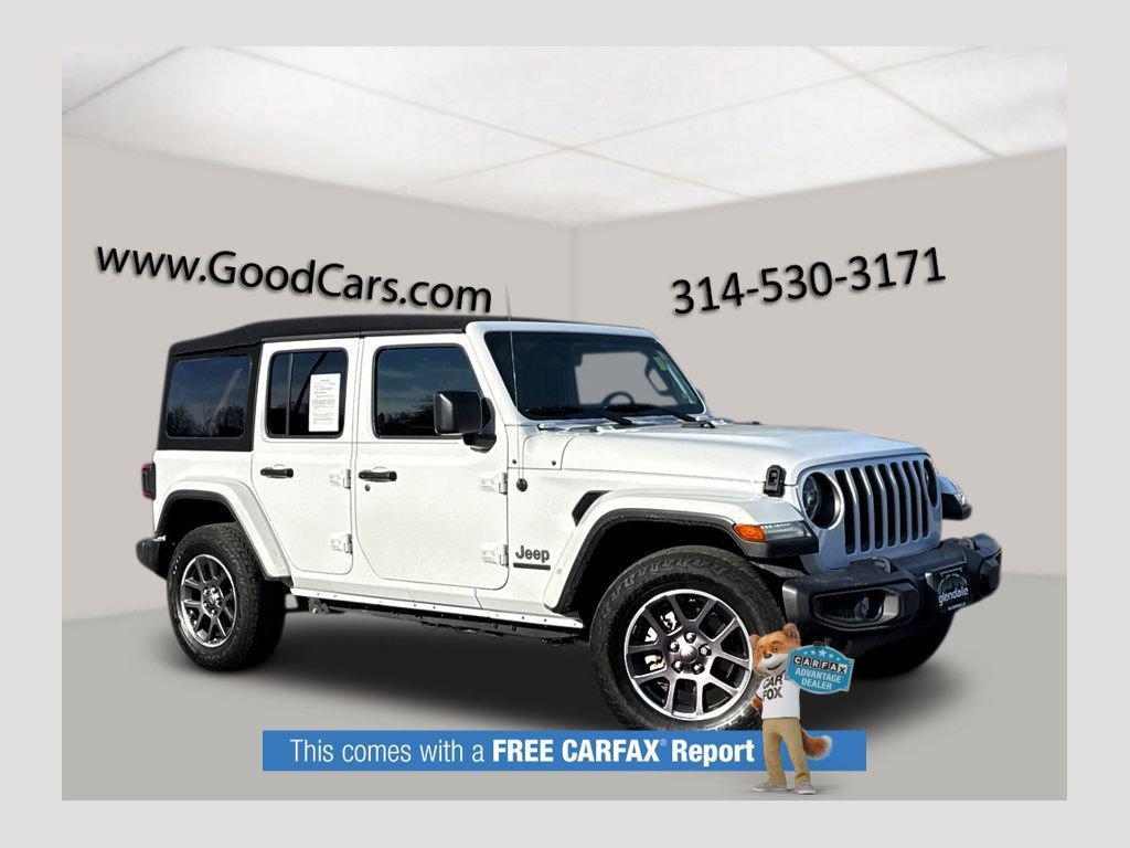 used 2021 Jeep Wrangler Unlimited car, priced at $26,979