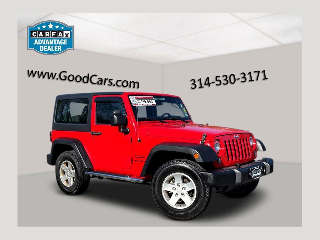 used 2017 Jeep Wrangler car, priced at $16,664
