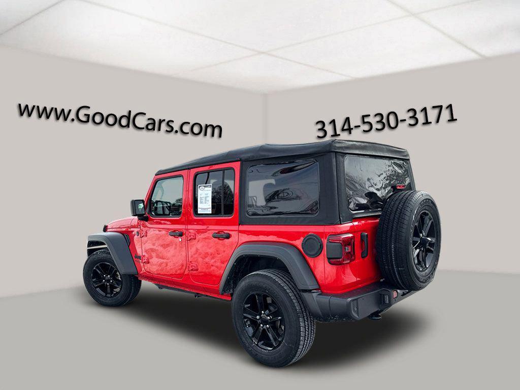 used 2021 Jeep Wrangler Unlimited car, priced at $26,743