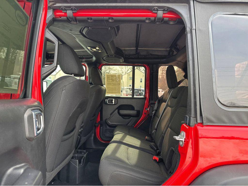 used 2021 Jeep Wrangler Unlimited car, priced at $26,743