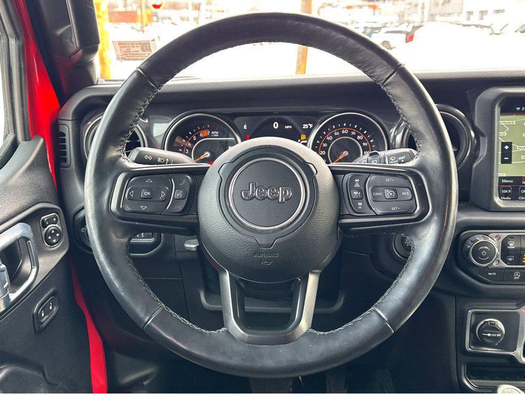 used 2021 Jeep Wrangler Unlimited car, priced at $26,743