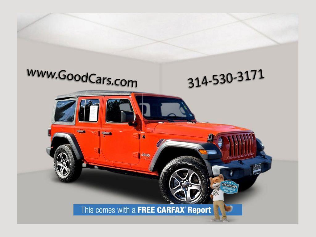 used 2018 Jeep Wrangler Unlimited car, priced at $20,765