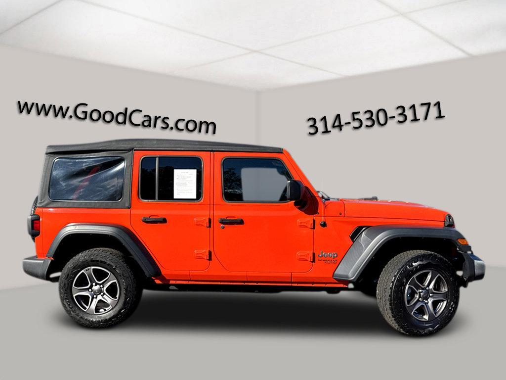 used 2018 Jeep Wrangler Unlimited car, priced at $22,437