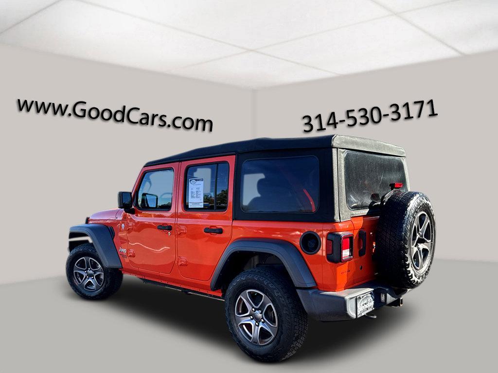 used 2018 Jeep Wrangler Unlimited car, priced at $22,437