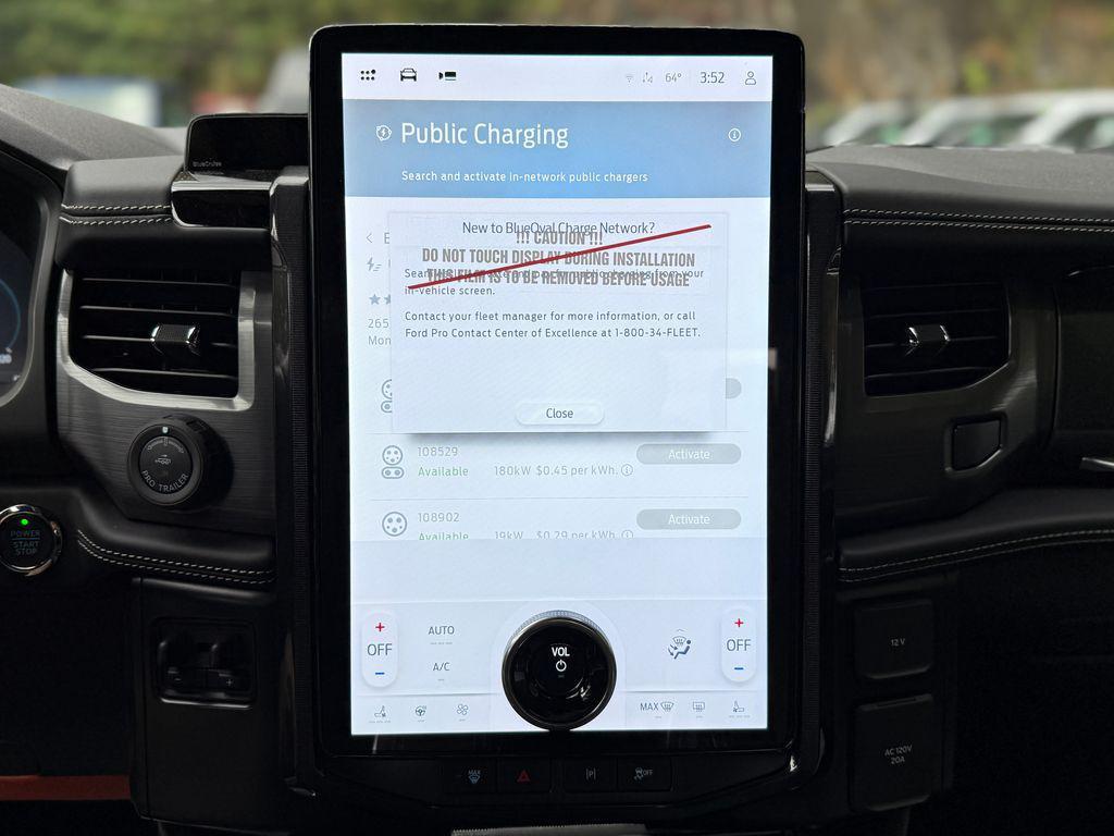 new 2025 Ford F-150 Lightning car, priced at $80,590