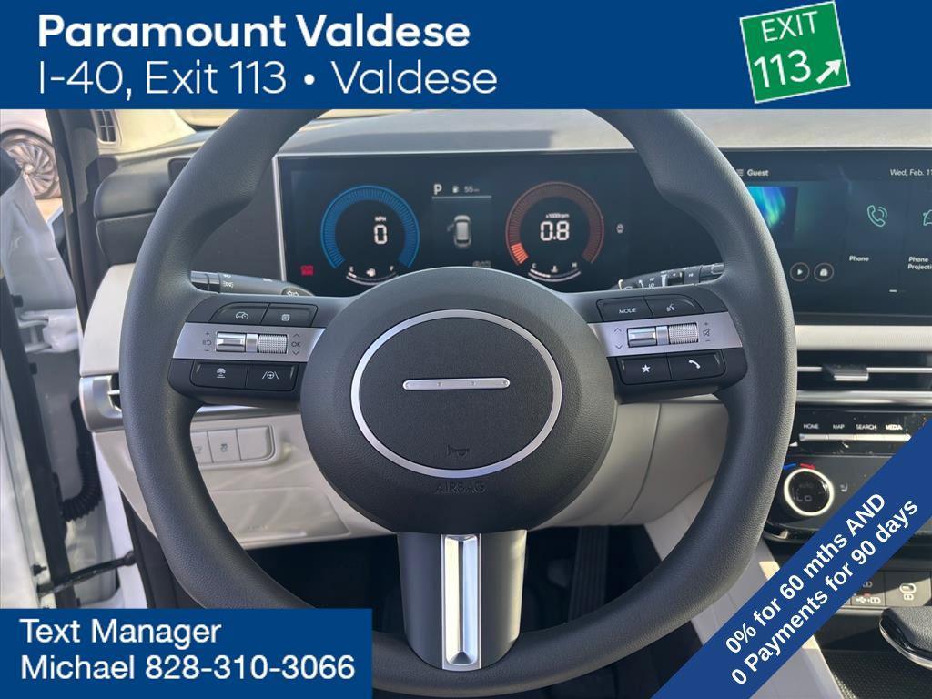 new 2026 Hyundai Tucson car, priced at $35,195