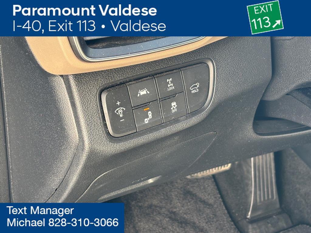 used 2020 Hyundai Santa Fe car, priced at $18,000