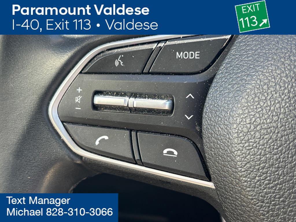 used 2020 Hyundai Santa Fe car, priced at $18,000