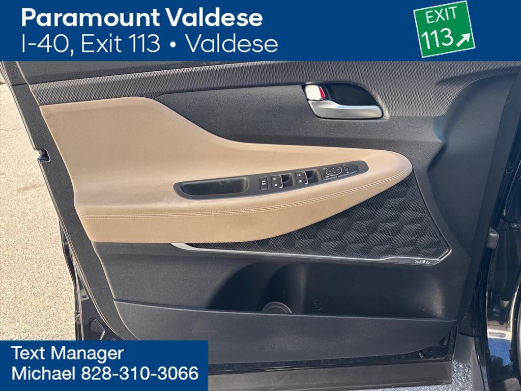 used 2020 Hyundai Santa Fe car, priced at $18,000