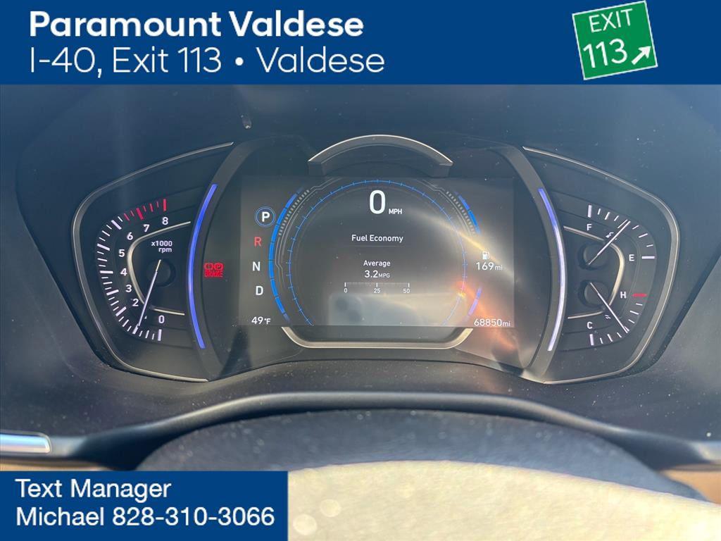 used 2020 Hyundai Santa Fe car, priced at $18,000