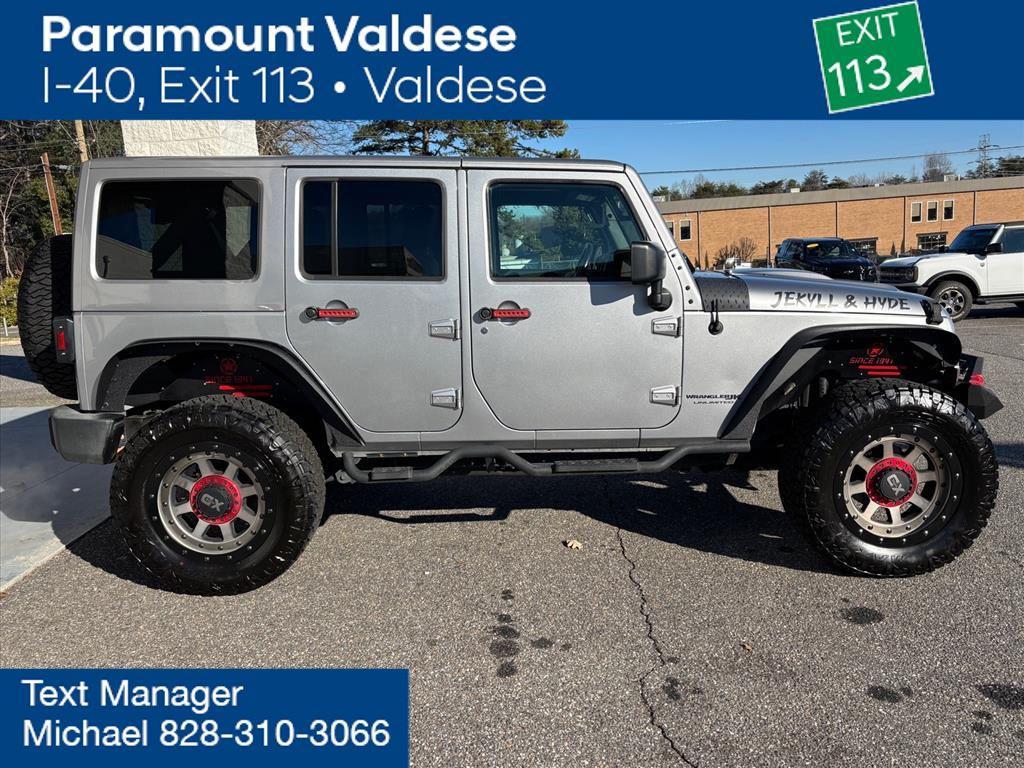 used 2018 Jeep Wrangler JK Unlimited car, priced at $23,590