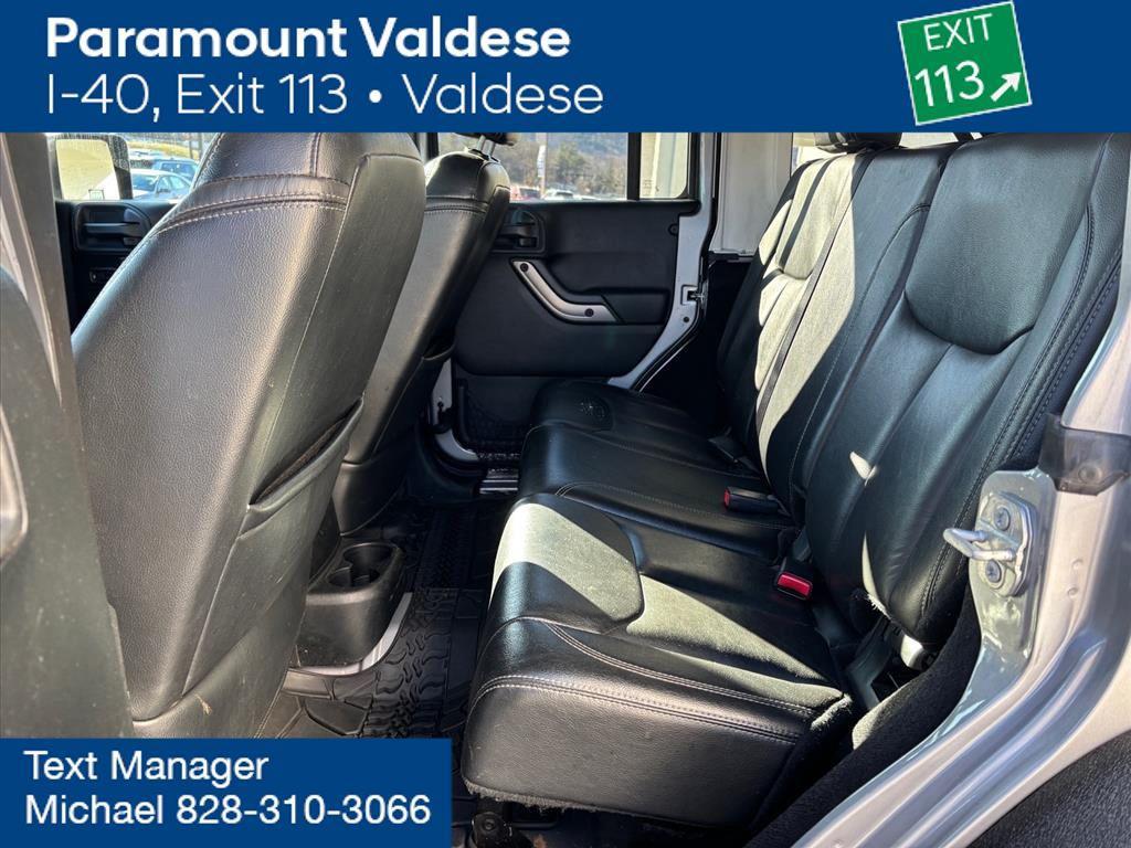 used 2018 Jeep Wrangler JK Unlimited car, priced at $23,590