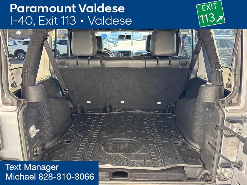 used 2018 Jeep Wrangler JK Unlimited car, priced at $23,590