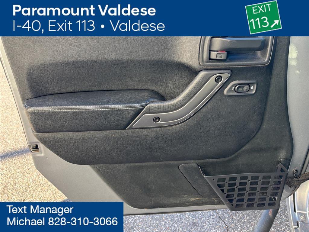 used 2018 Jeep Wrangler JK Unlimited car, priced at $23,590