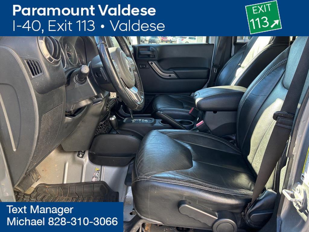 used 2018 Jeep Wrangler JK Unlimited car, priced at $23,590