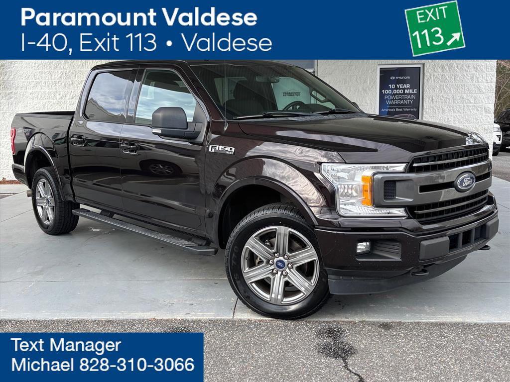 used 2018 Ford F-150 car, priced at $19,655