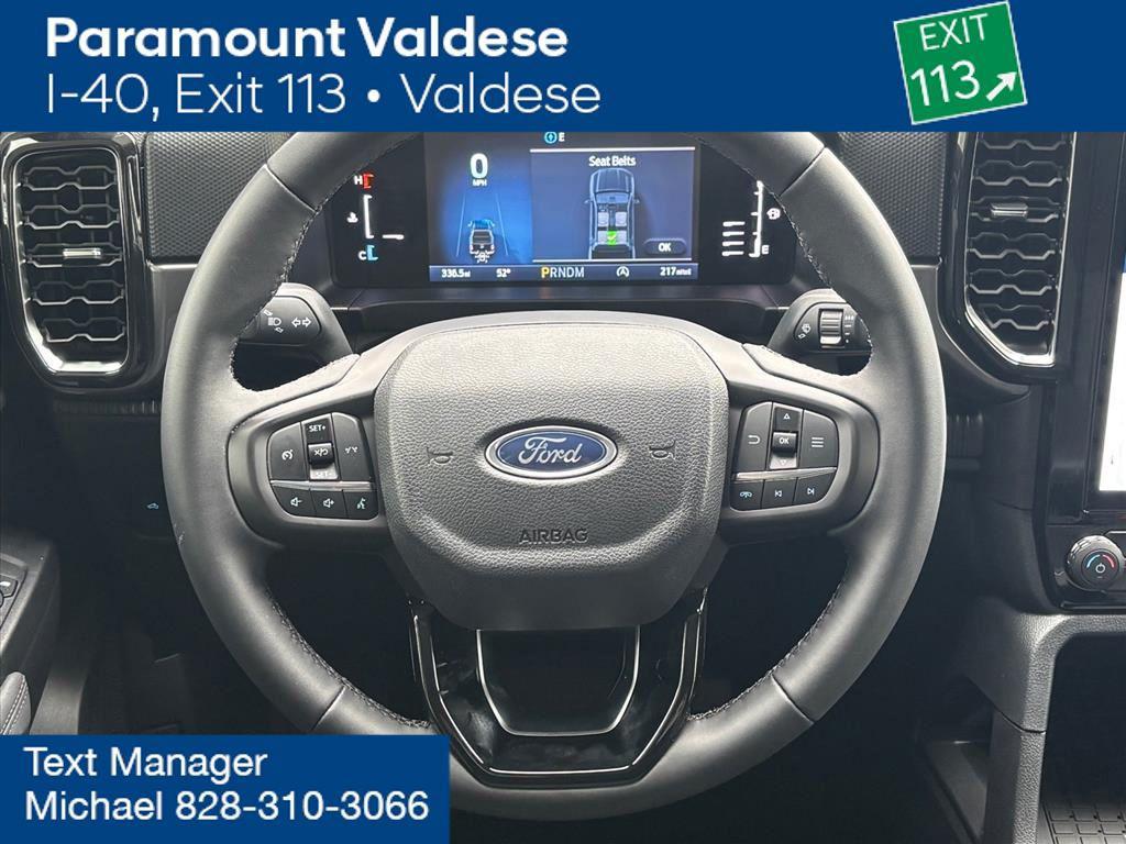 new 2025 Ford Ranger car, priced at $40,250