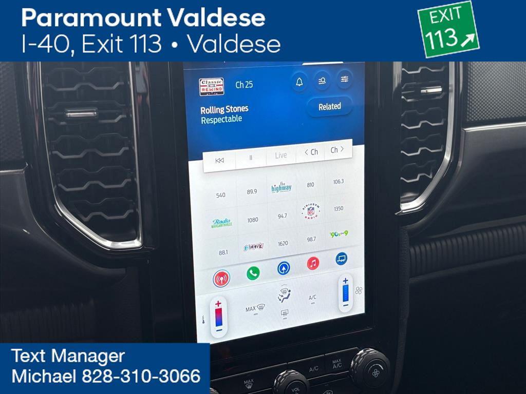 new 2025 Ford Ranger car, priced at $40,250