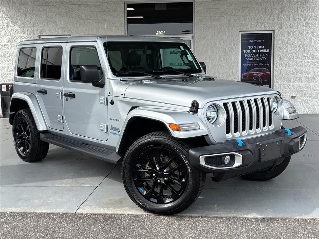 used 2022 Jeep Wrangler Unlimited 4xe car, priced at $26,980