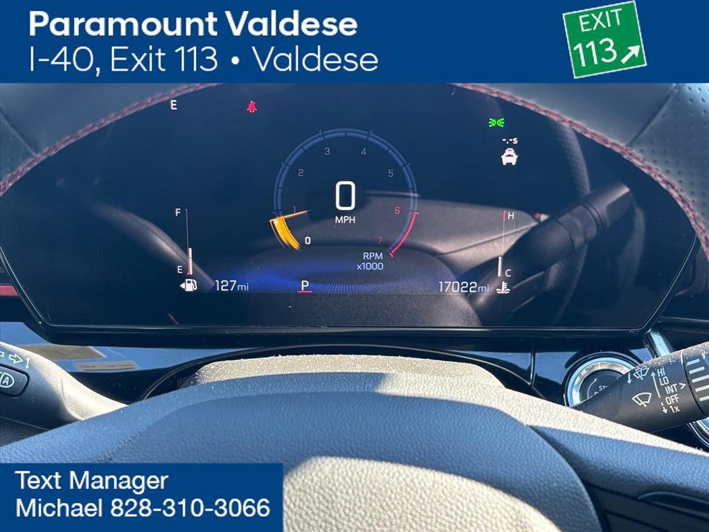 used 2025 Chevrolet Trax car, priced at $22,750