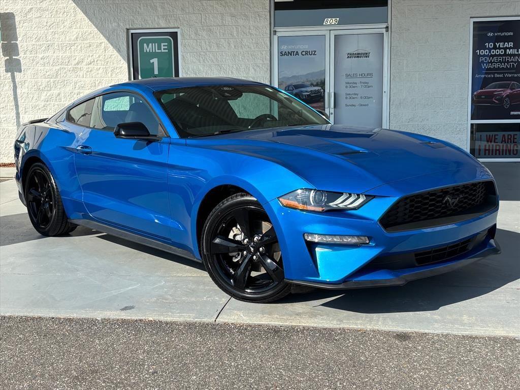 used 2021 Ford Mustang car, priced at $21,250