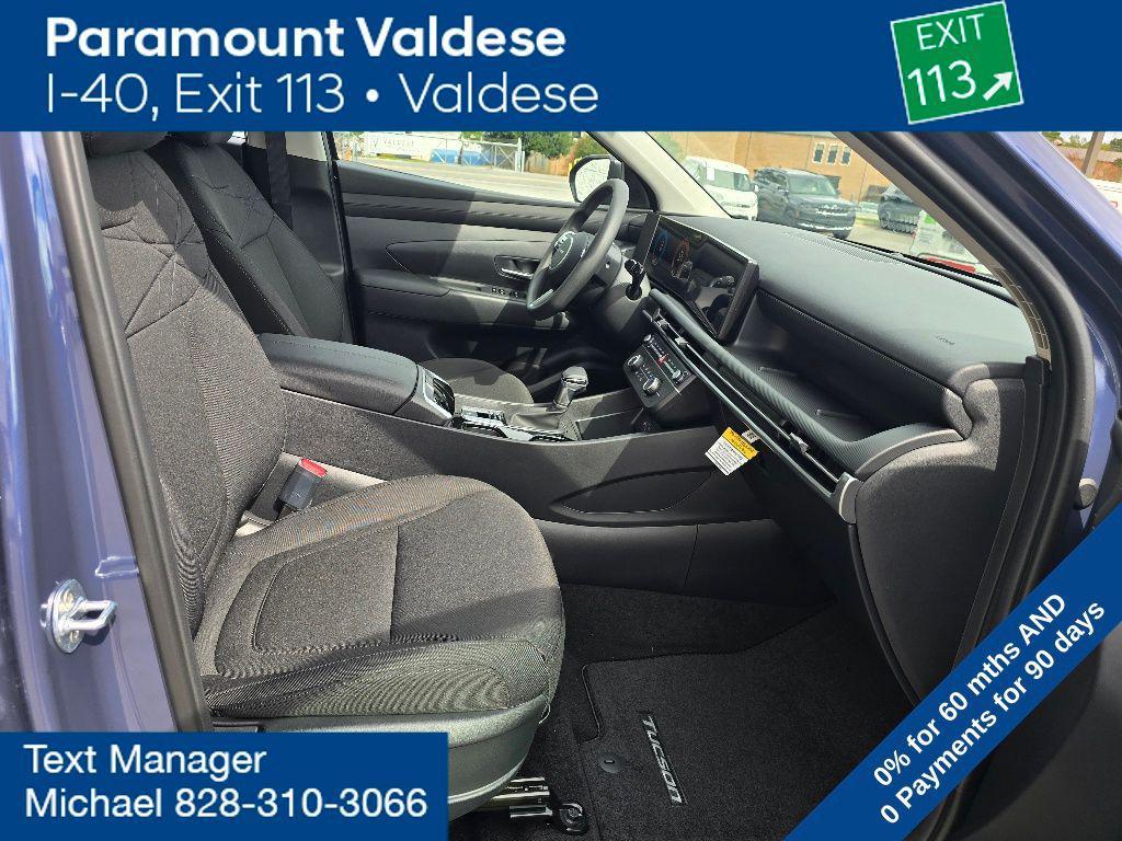 new 2026 Hyundai Tucson car, priced at $32,496