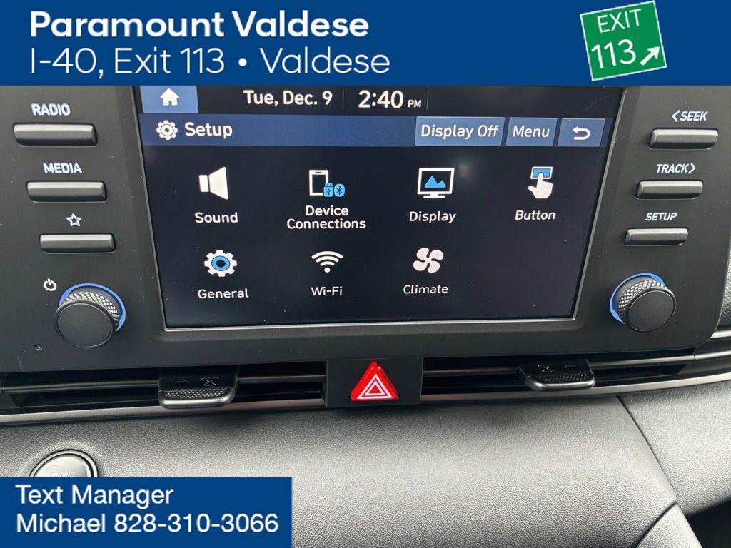 new 2026 Hyundai Elantra car, priced at $24,405