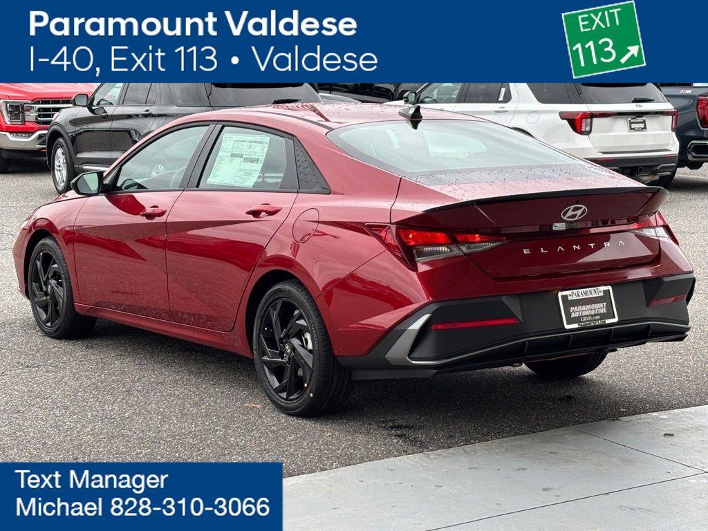 new 2026 Hyundai Elantra car, priced at $24,405