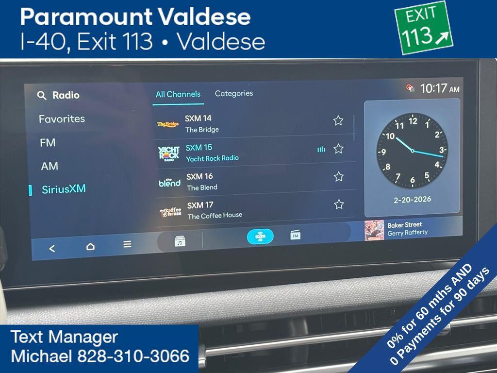 new 2026 Hyundai Tucson car, priced at $36,160