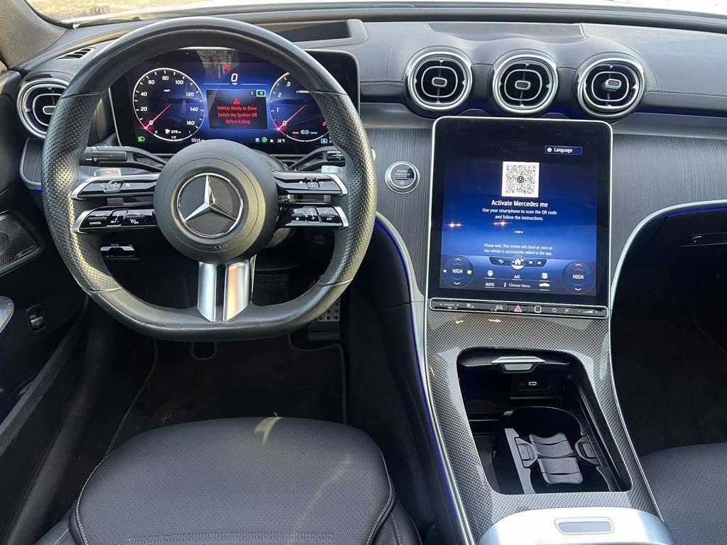 used 2022 Mercedes-Benz C-Class car, priced at $31,460